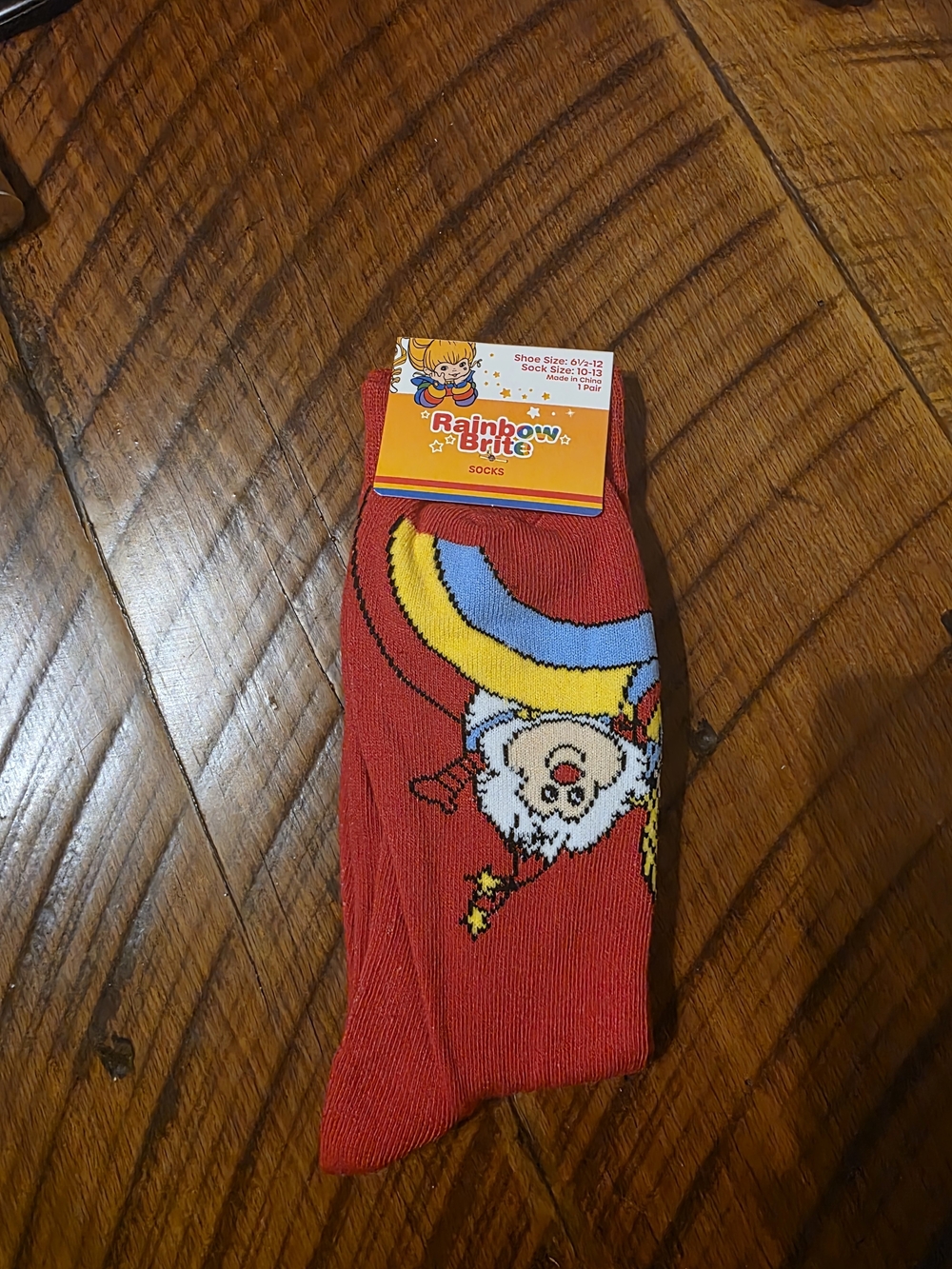 Rainbow Brite Women's Red Character Crew Socks